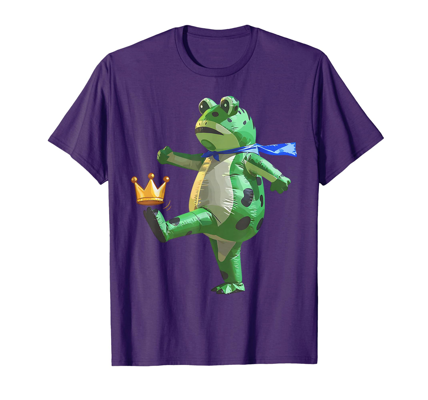Funny No Kings - Portland Frog Protest T-Shirt