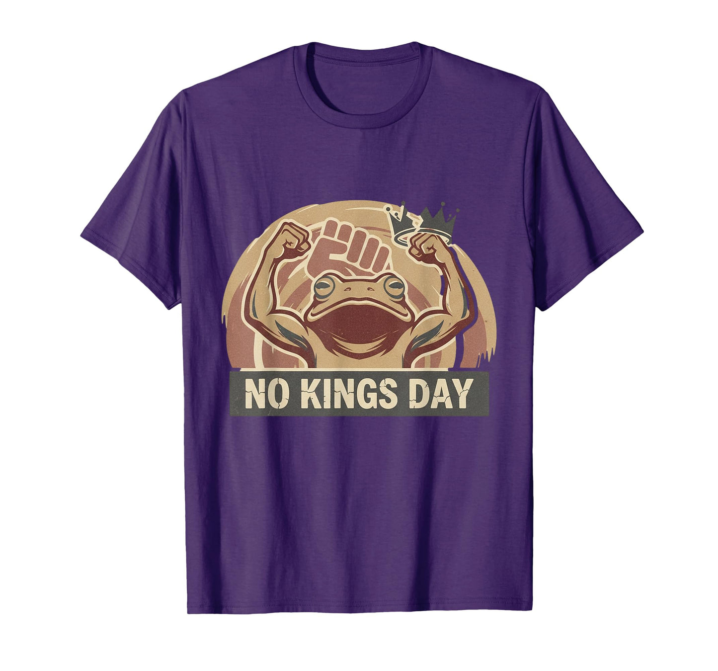 No Kings Day Portland Shirt Frog Protest T-Shirt