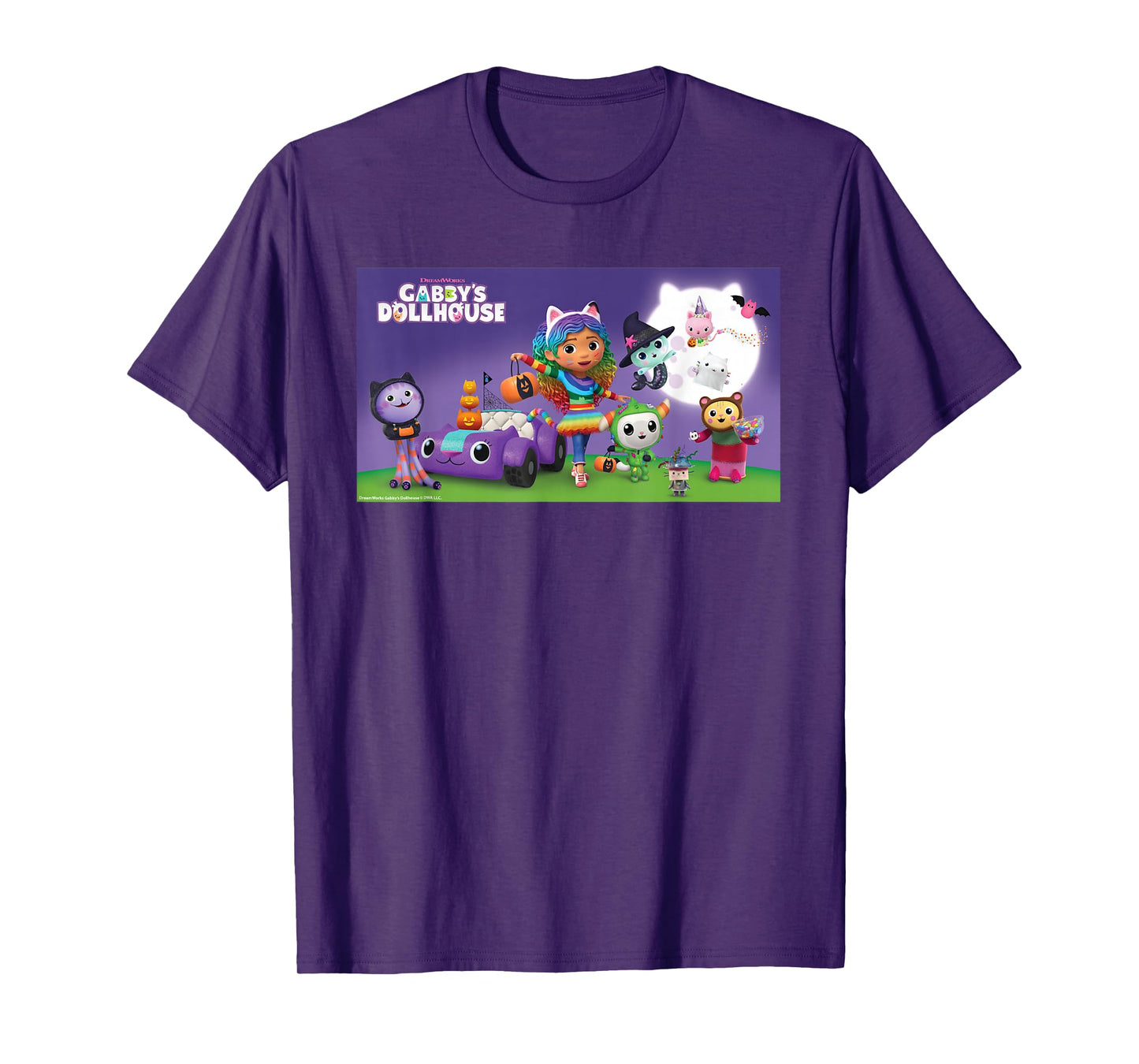 DreamWorks Gabby’s Dollhouse Halloween Group T-Shirt