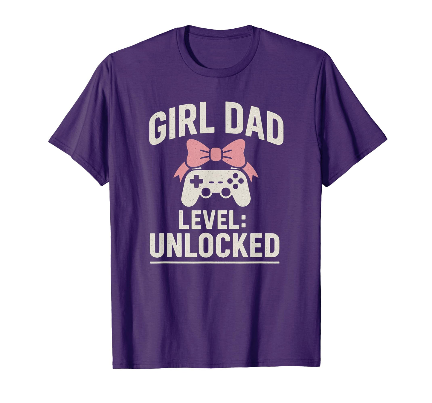 Girl Dad Level: Unlocked New Girl Dad Gift for Hospital T-Shirt