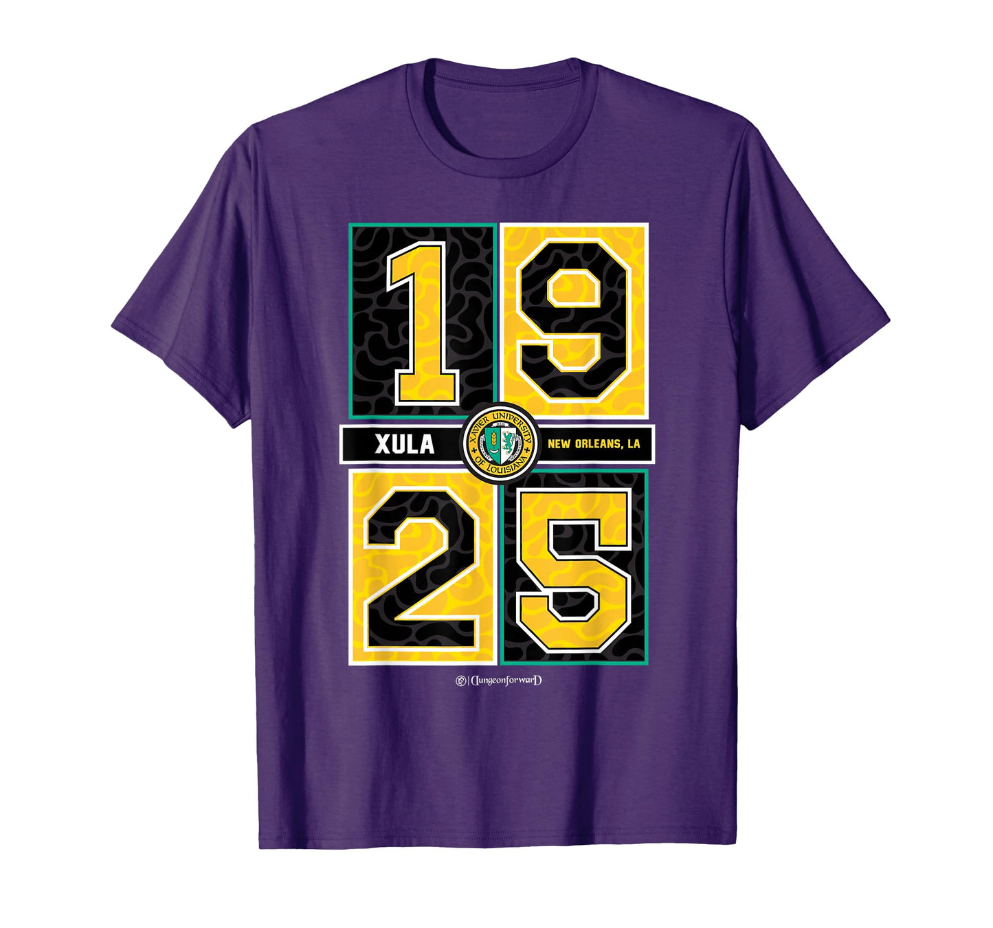 Xavier University of Louisiana - XULA Concrete Date Tee T-Shirt