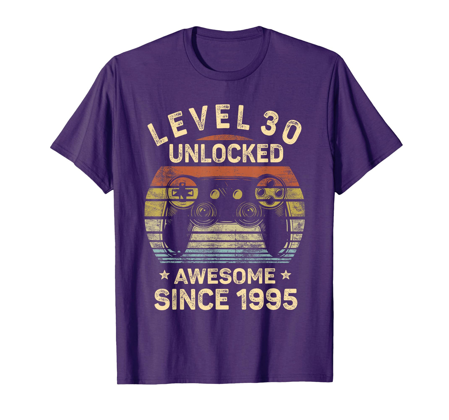 Level 30 Unlocked 30th Birthday 30 Year Old Gifts Gamer Bday T-Shirt
