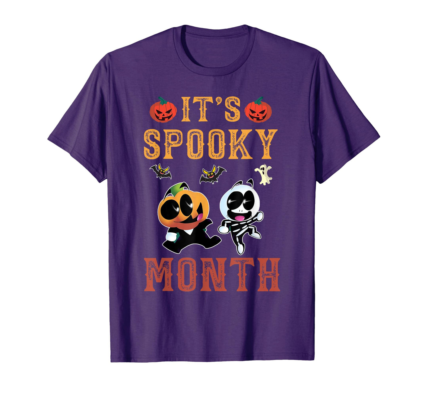It's Spooky Month Retro tee for Boy kids T-Shirt