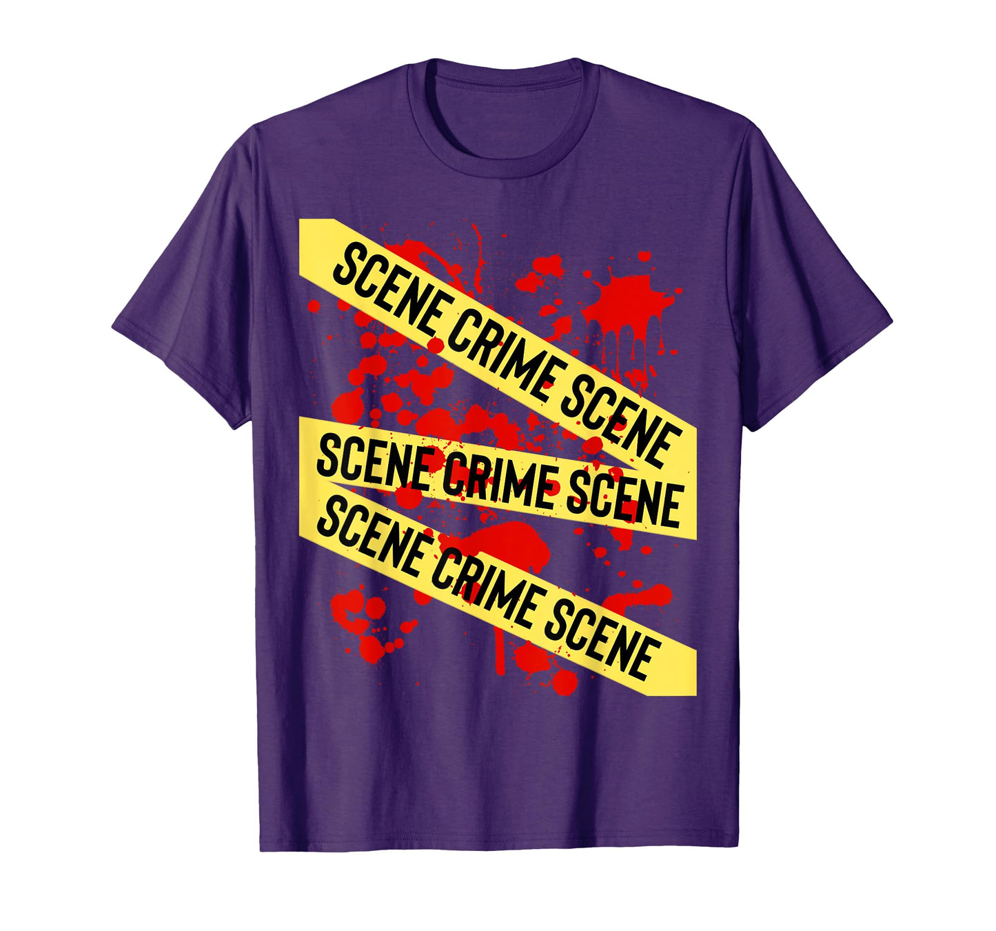 Crime Scene Investigation Tape Design T-Shirt
