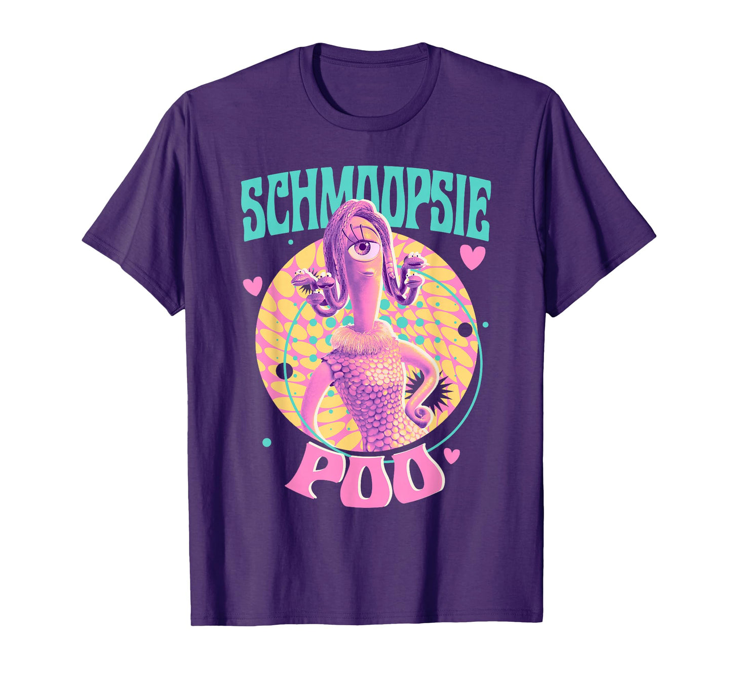 Disney Pixar Monsters Inc. Valentine's Schmoopsie Poo Celia T-Shirt