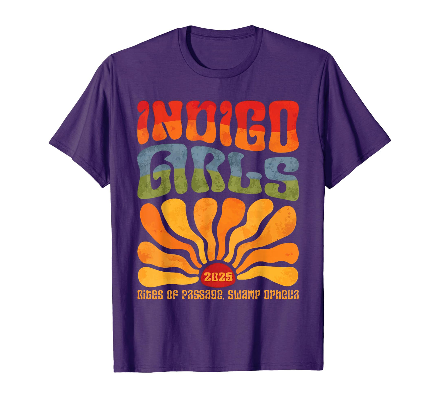 2025 Vintage Indigo Girl Retro Sunset T-Shirt