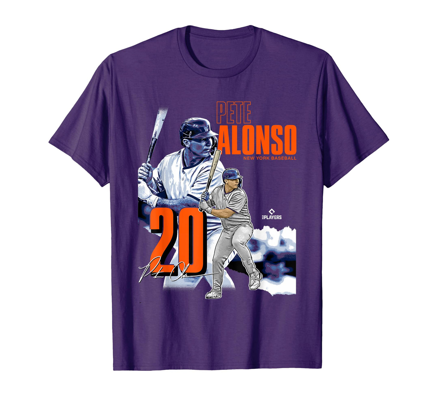 Pete Alonso | New York M MLB Baseball Players| MLBPAL304N T-Shirt