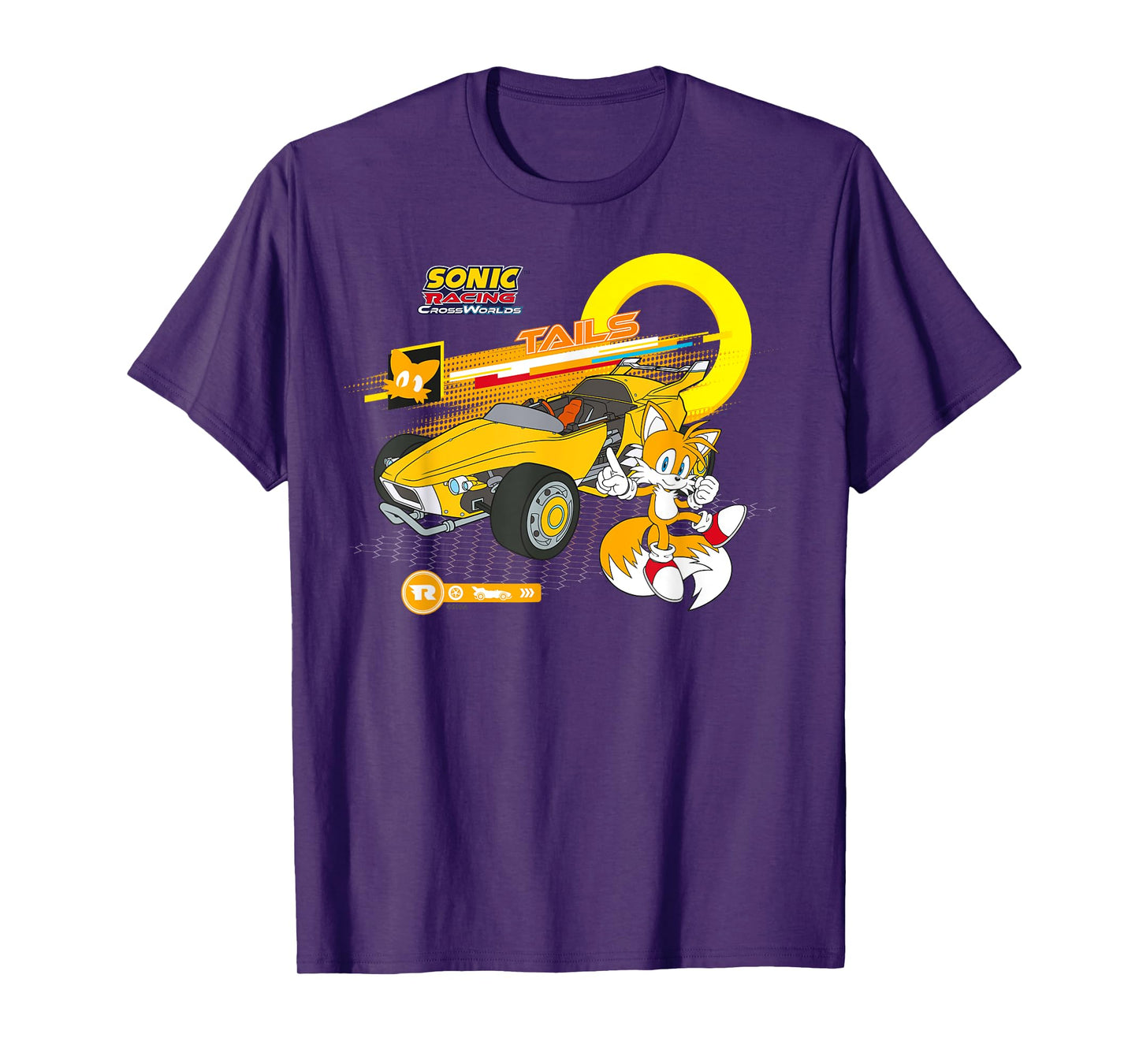 Sonic Racing CrossWorlds - Ready to Roll Tails T-Shirt