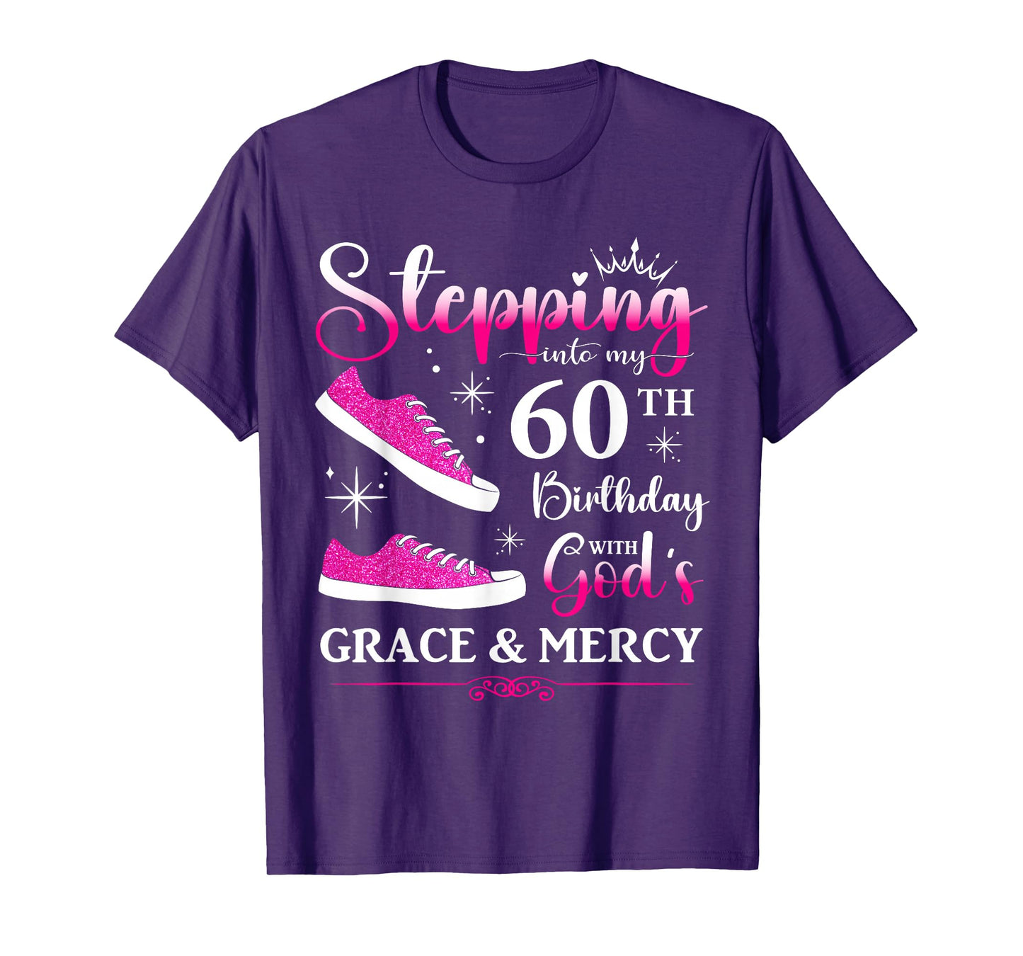 60th Birthday sixty 60 Years Old Bday Party Funny Womens BD T-Shirt
