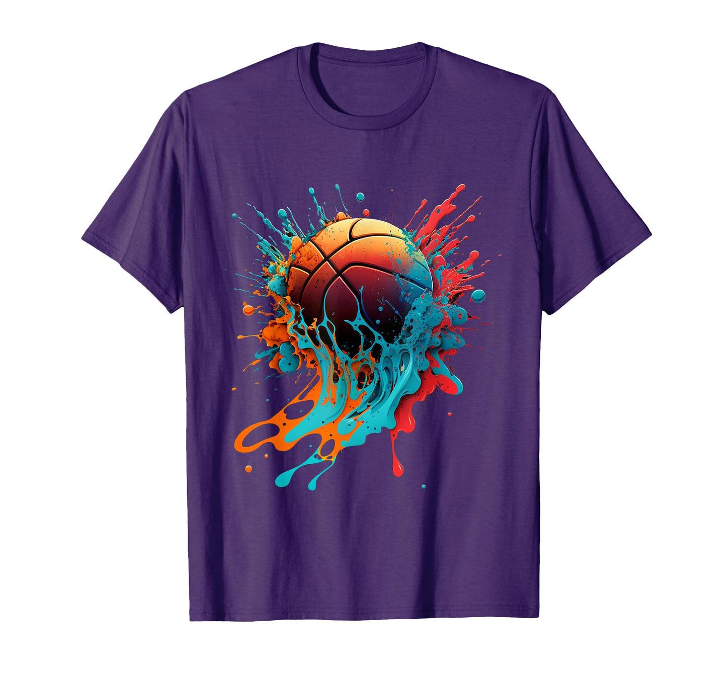Basketball Splash Baller Basketball Player Team Player T-Shirt