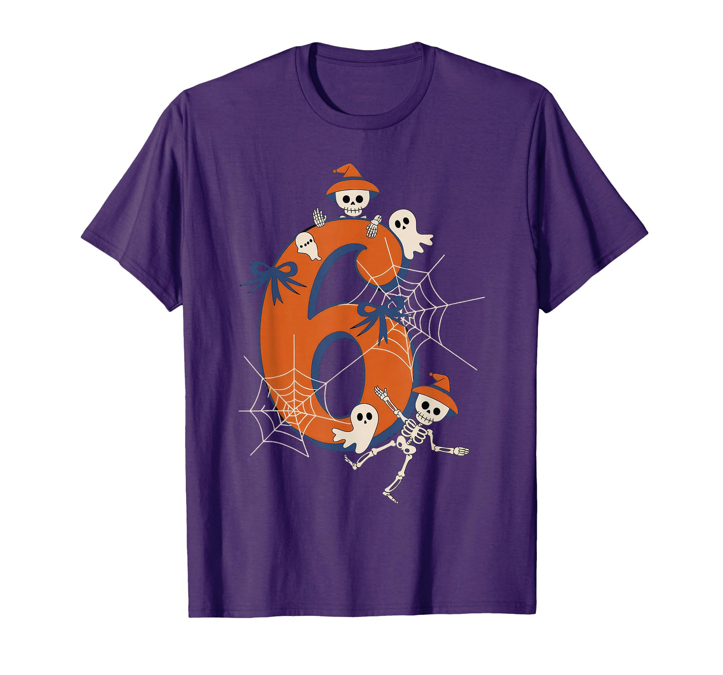 Six Seven Meme 6 7 Halloween Costume Dancing Skeleton T-Shirt