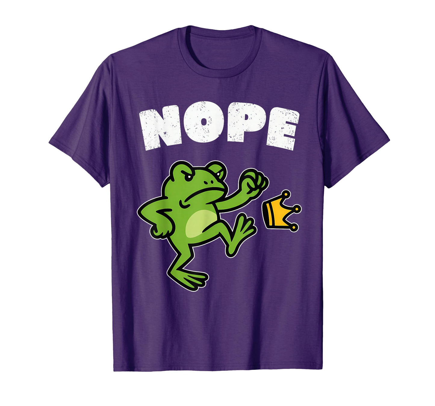 Funny No Kings Portland Frog Protest Men Women Tee T-Shirt