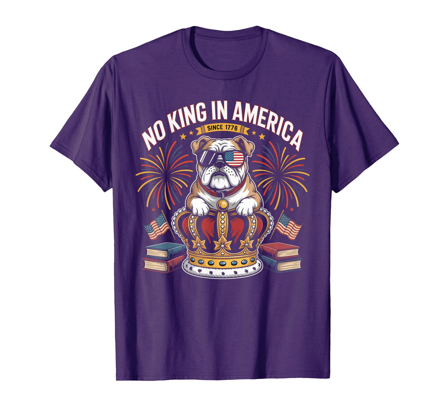 Dog No Kings in America We The People Political Men Women T-Shirt