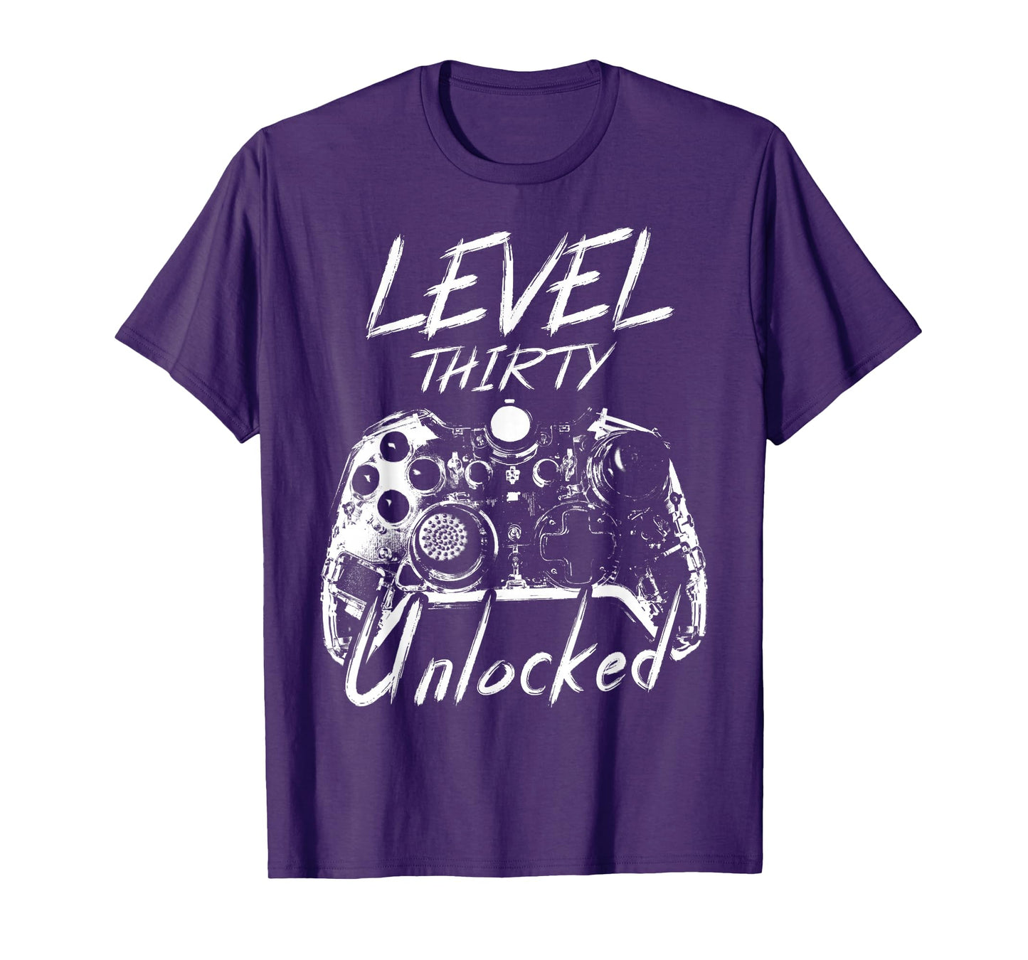 Level 30 Unlocked Shirt 30 Year Old Gift Gamer 30th Birthday T-Shirt