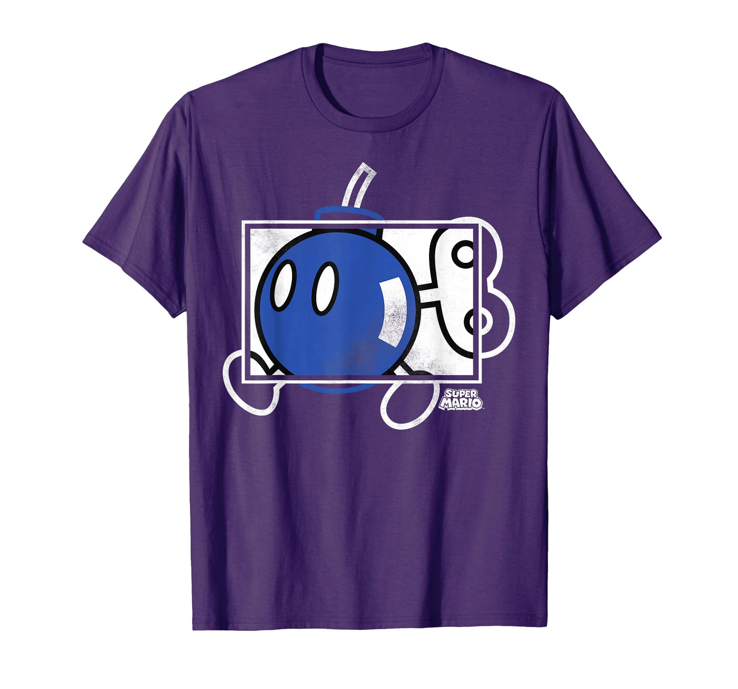 Nintendo Super Mario Bob-Omb X-Ray Graphic T-Shirt T-Shirt