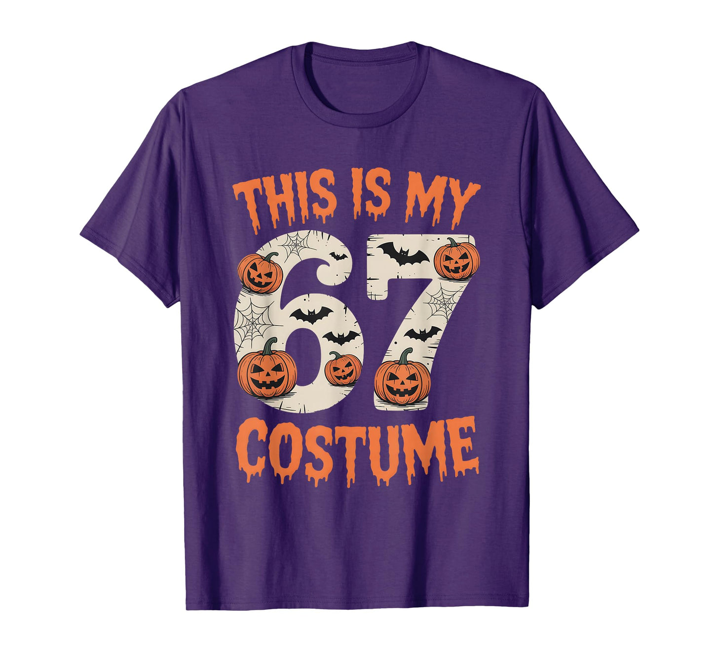 This is My 67 Costume Halloween T-Shirt