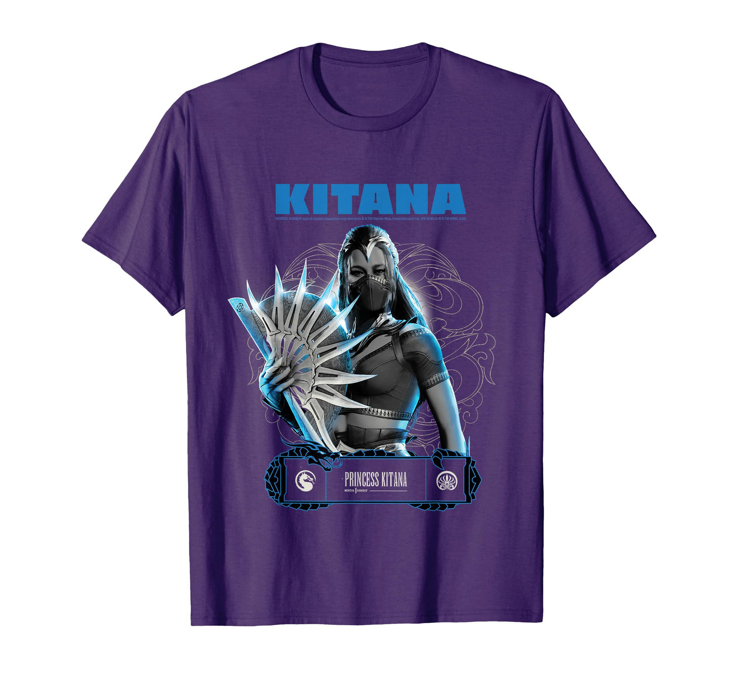Kitana Mortal Combat Merch Princess Kitana T-Shirt