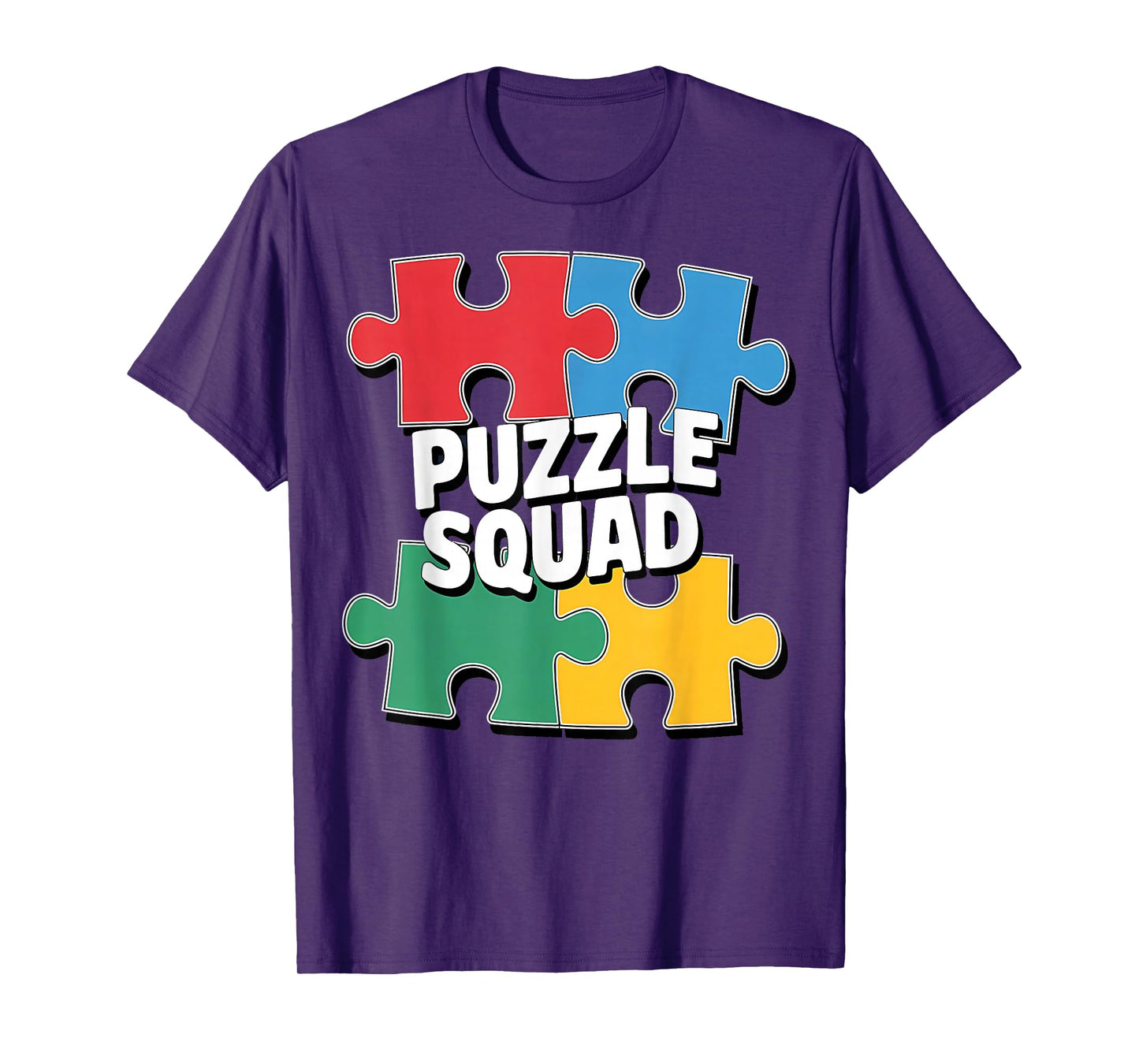 Puzzle Squad Team Family Matching for Jigsaw Hobbyists T-Shirt