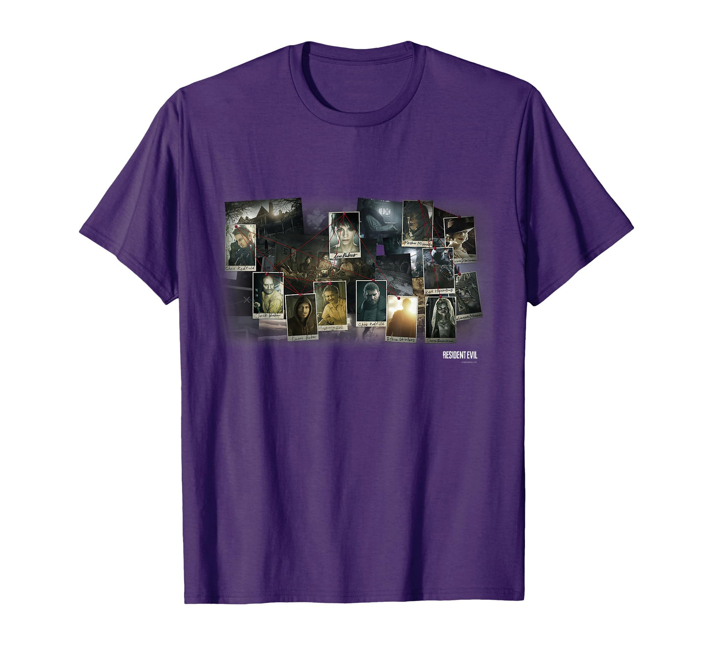 CAPCOM Official Merchandise RESIDENT EVIL 7,8 T-Shirt, Black
