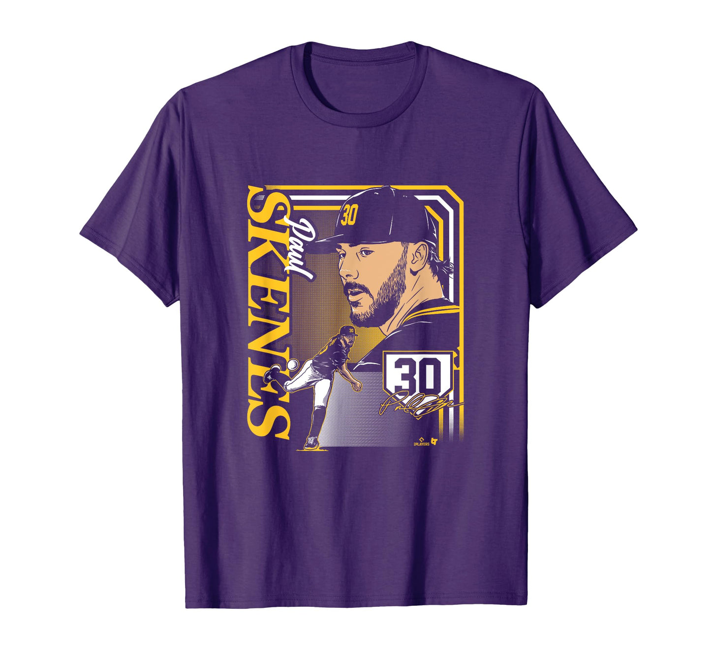 Paul Skenes Collage Frame - Pittsburgh Baseball T-Shirt