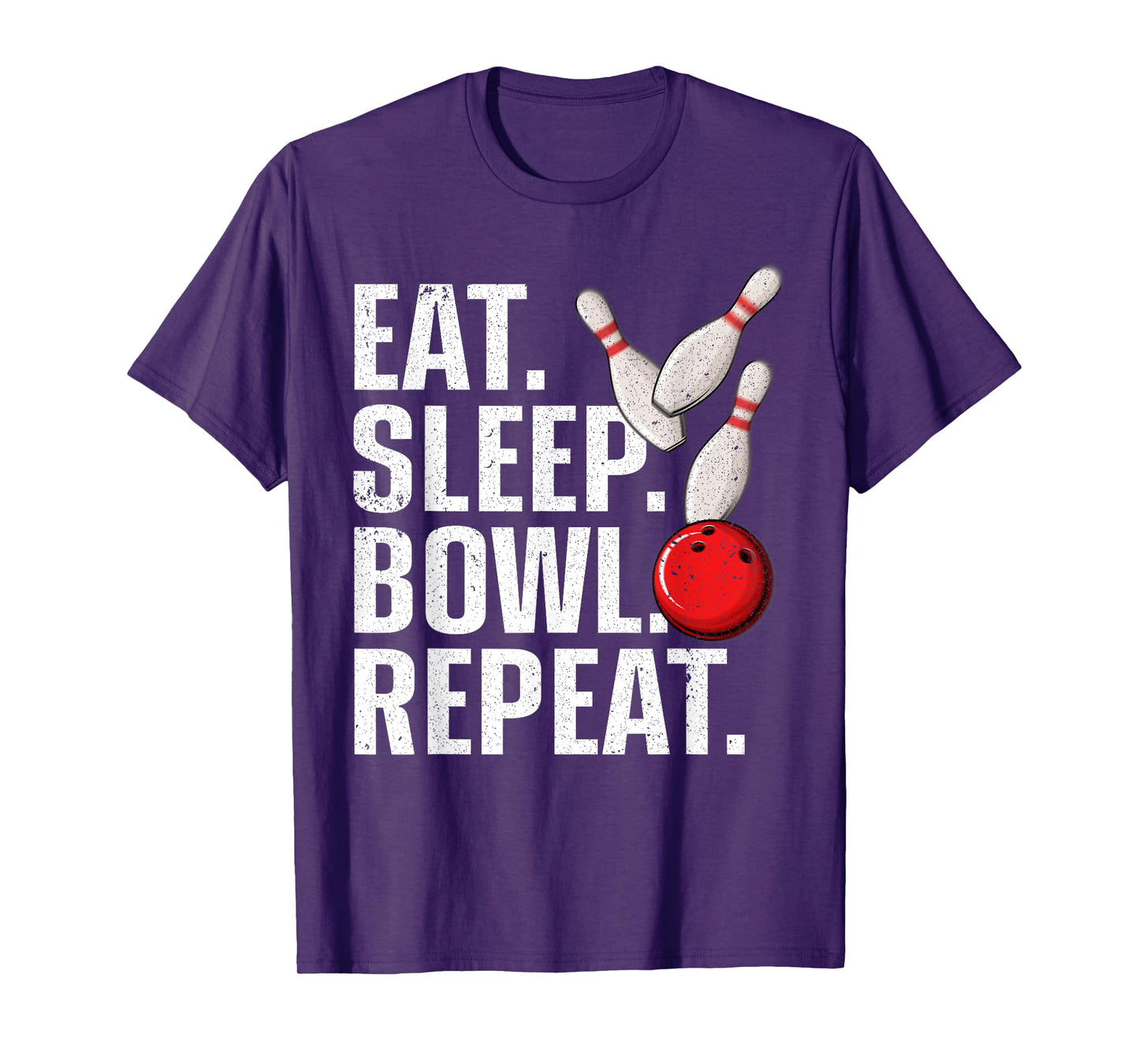 Cool Bowling For Men Women Bowling League Team Sports Bowler T-Shirt