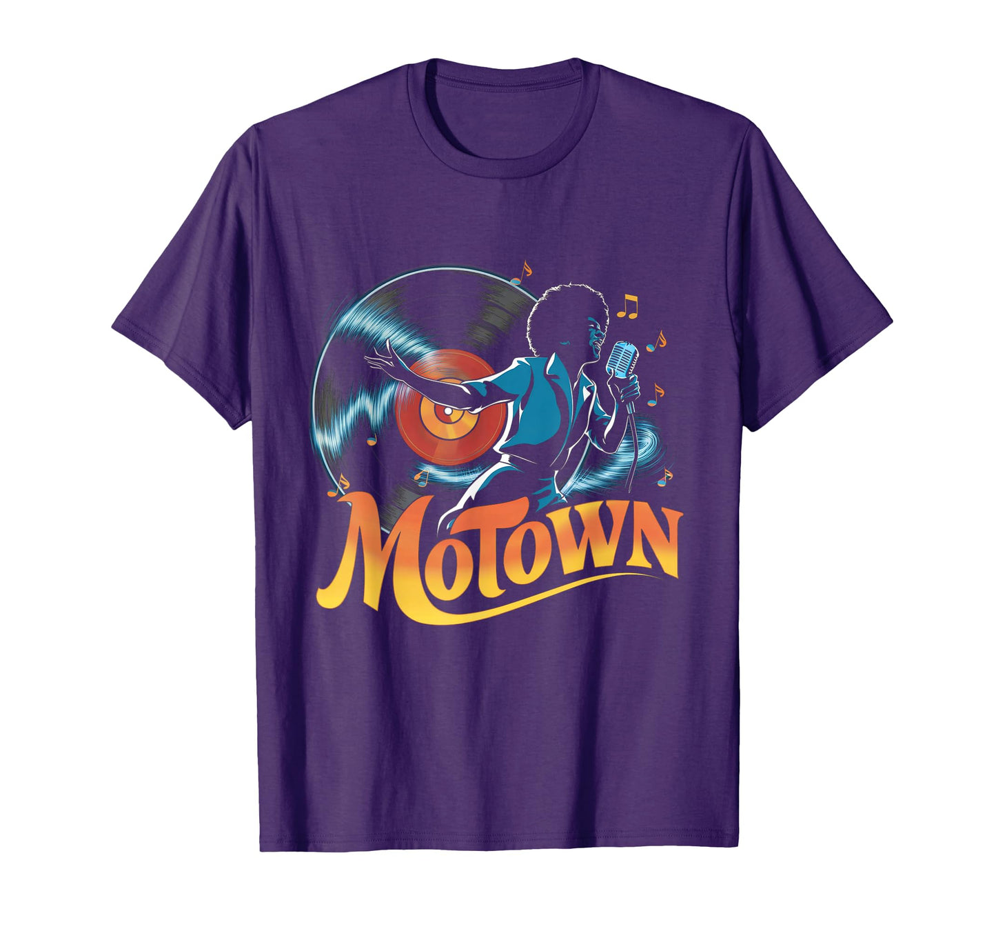 Vintage Motown Detroit Retro Soul Music T-Shirt