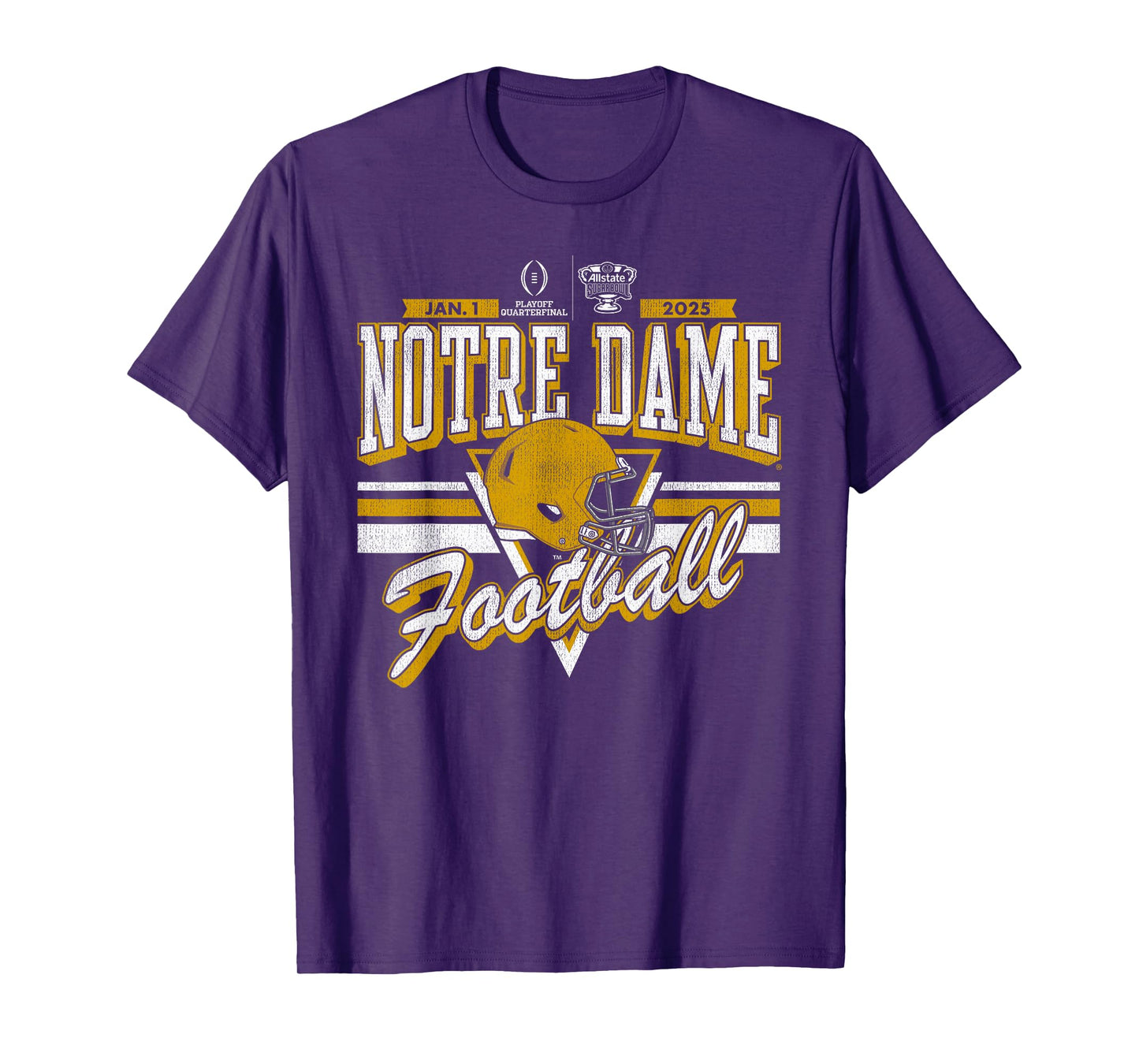 Notre Dame Fighting Irish Sugar Bowl CFP 2024-2025 Vintage T-Shirt