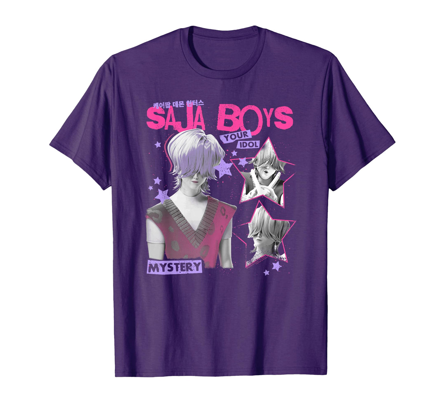 Kpop Demon Hunters Halloween Saja Boys Your Idol Mystery T-Shirt