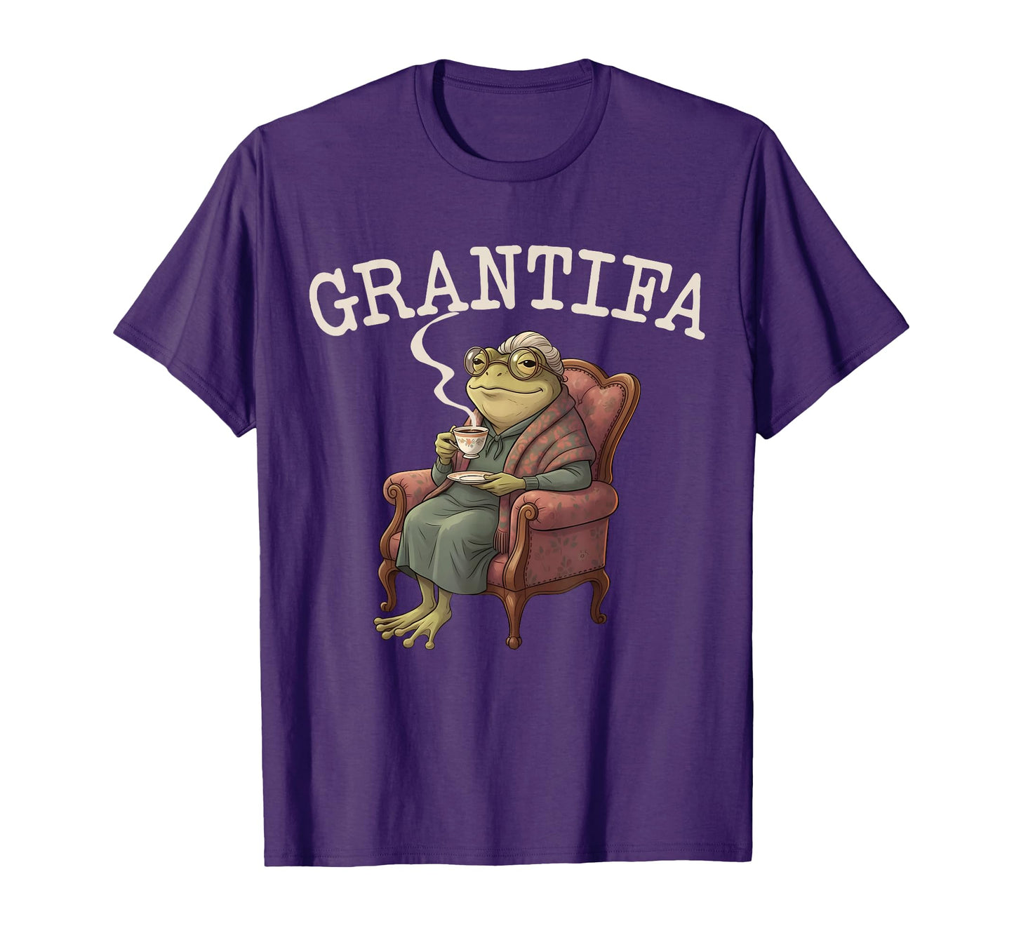 Grand TIFA Frog Funny Graphic Men Women T-Shirt