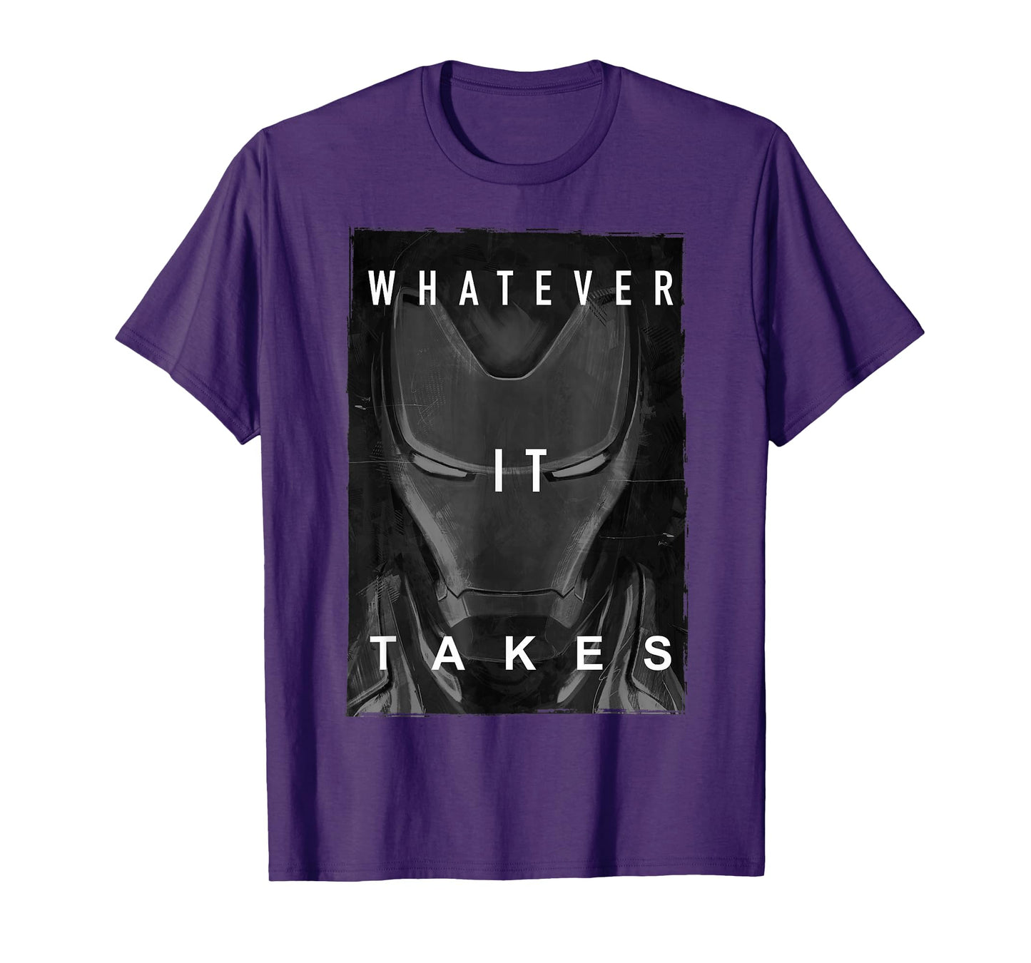 Marvel Avengers Endgame Iron Man Dark Poster T-Shirt