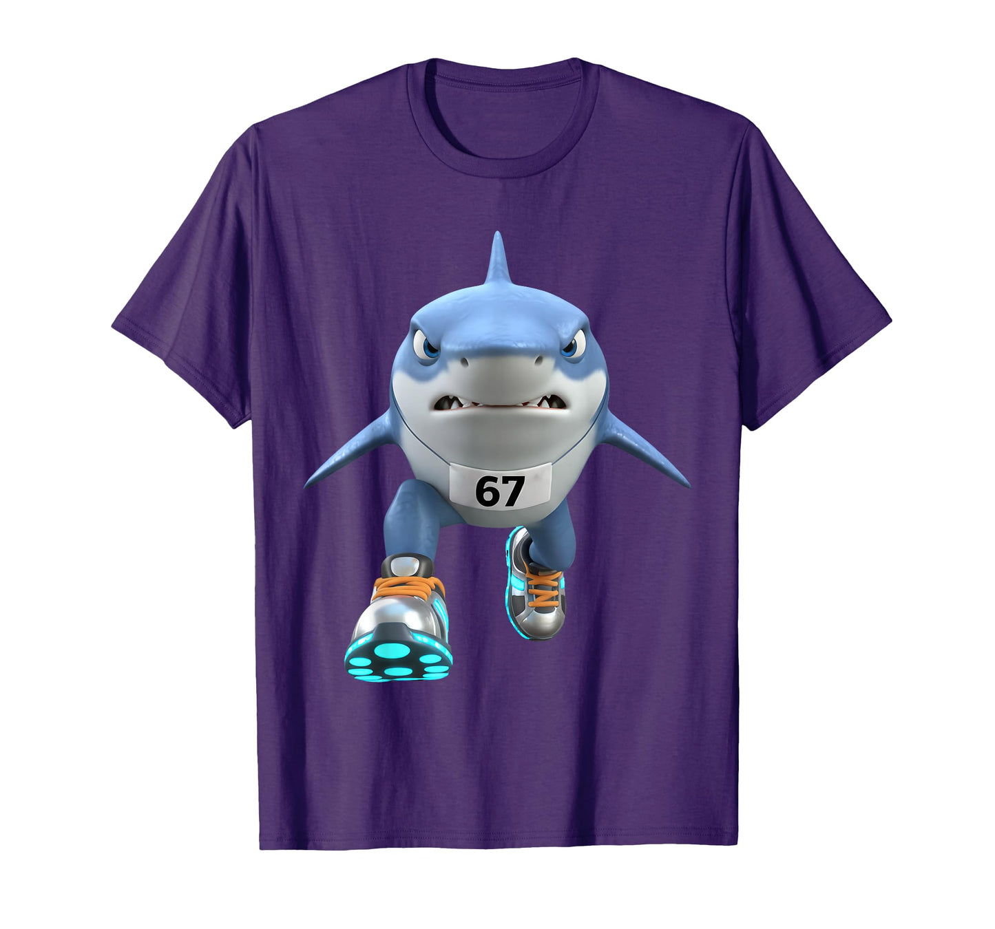 Funny Kids 67 Meme Tralalero Tralala Runner Italian Brainrot T-Shirt