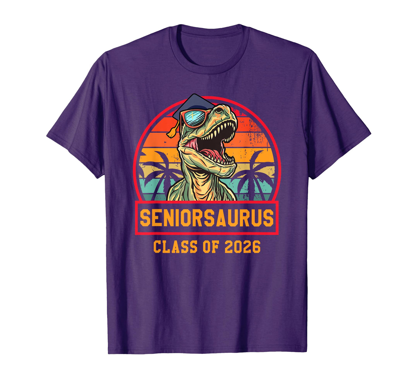 Retro Class of 2026 Senior Men Women Funny Seniors 2026 T-Shirt