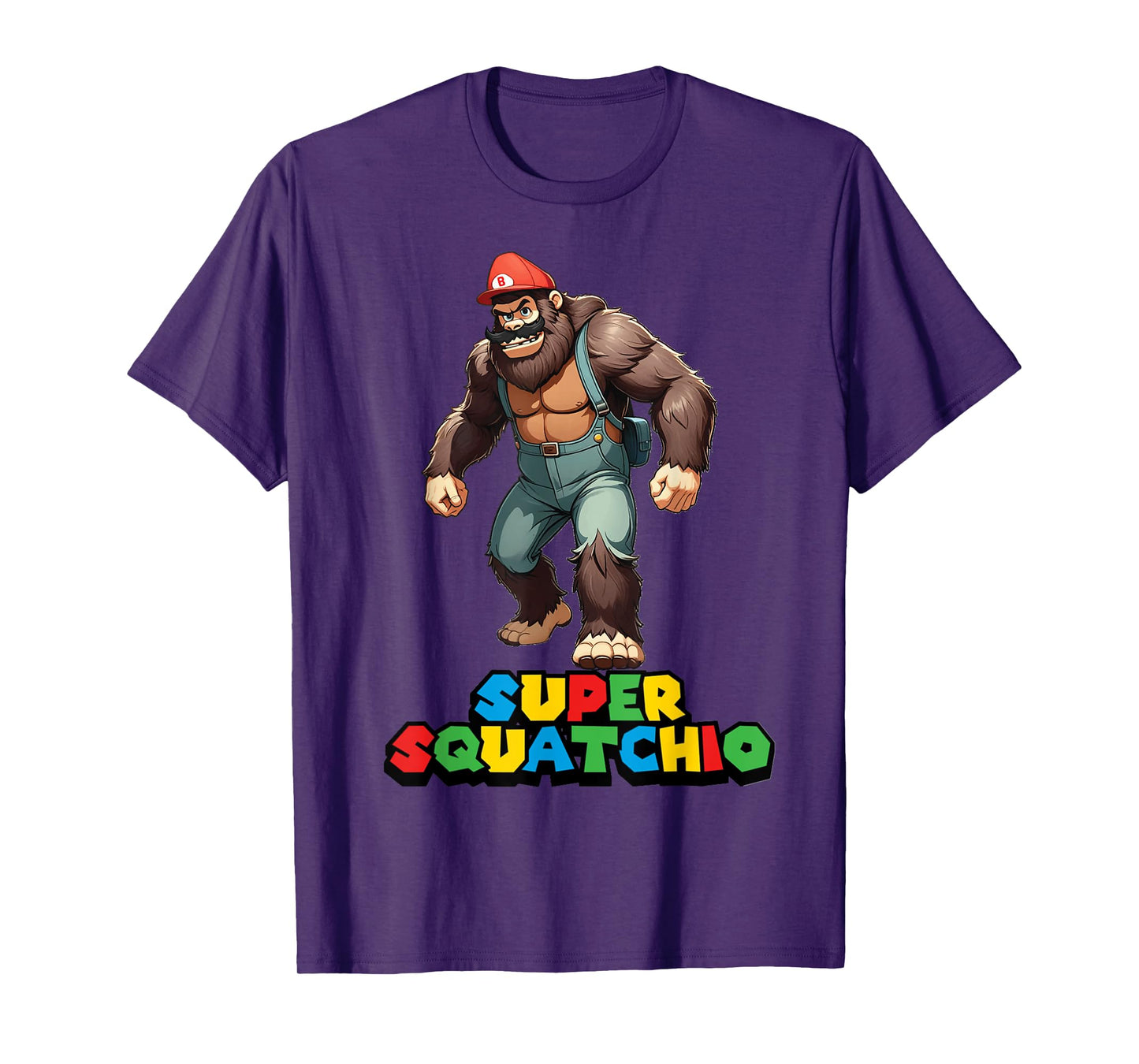 cute sasquatch Bigfoot Gamer Gaming kids boys girls toddler T-Shirt