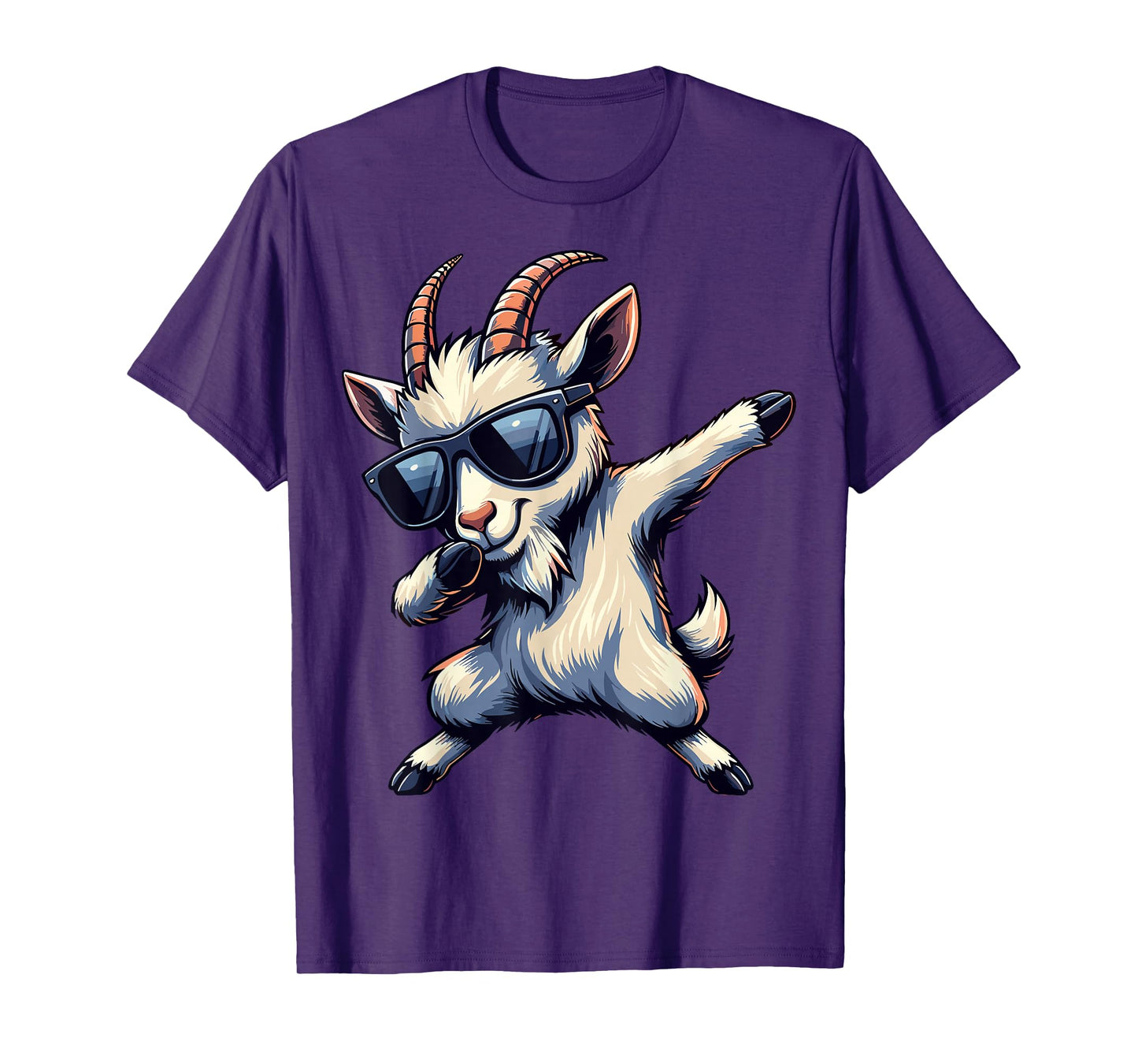 Dabbing Goat Sunglasses Animal T-Shirt