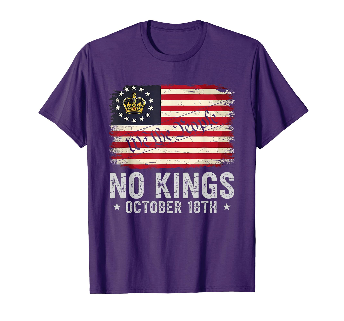 We The People Serve No Kings October 18th T-Shirt