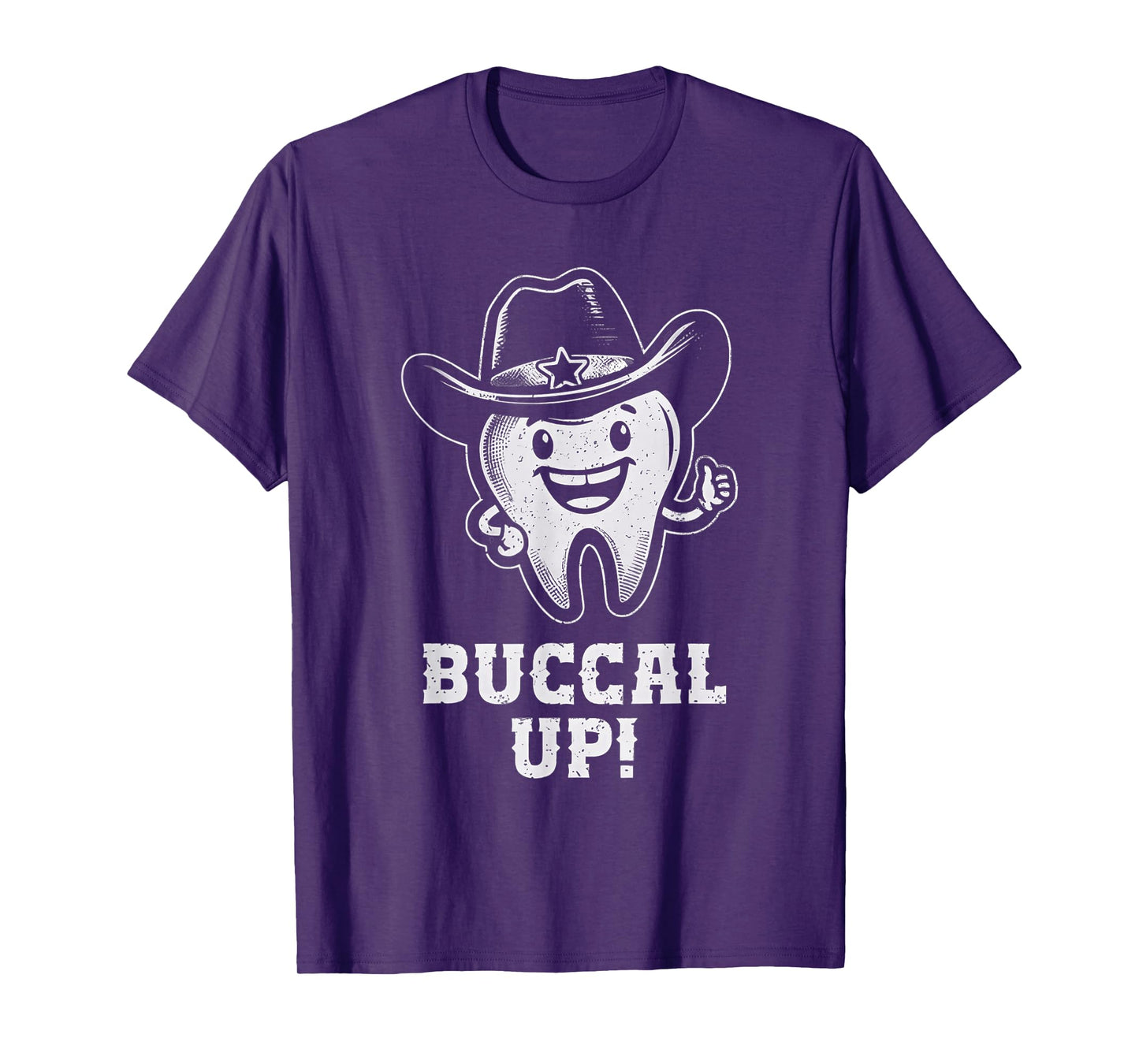 Buccal up Tooth Dental Hygienist Funny Dentist Dental Pun T-Shirt