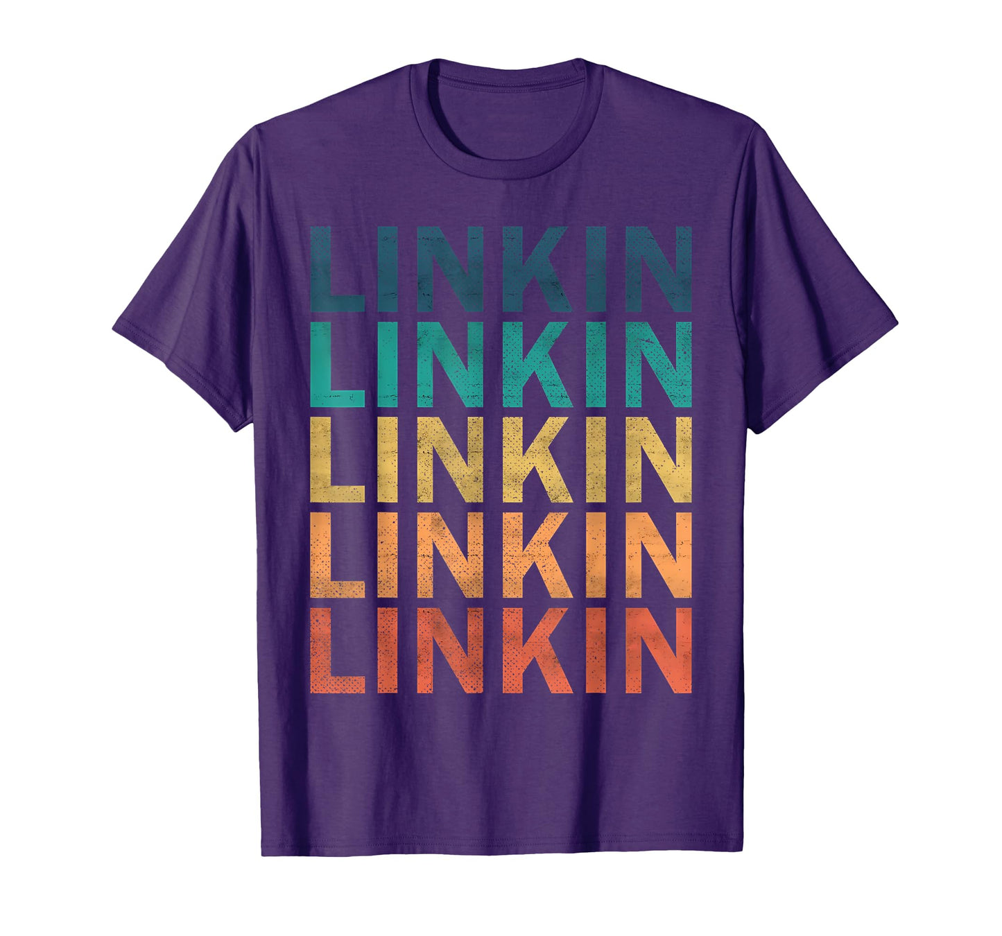 Love Heart Linkin Tee Grunge Vintage Style Black Linkin Meme T-Shirt