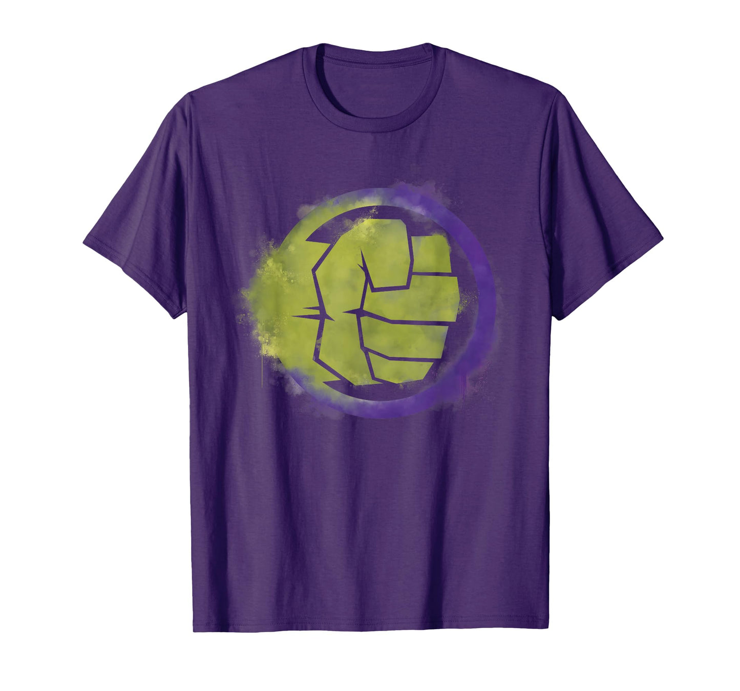 Marvel Avengers Endgame Hulk Spray Paint Logo T-Shirt