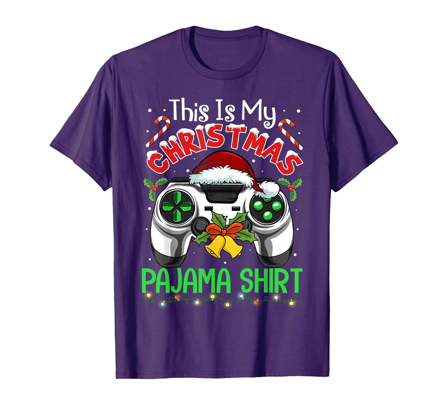 This is My Christmas Pajama Gamer Video Game Boys Kids T-Shirt