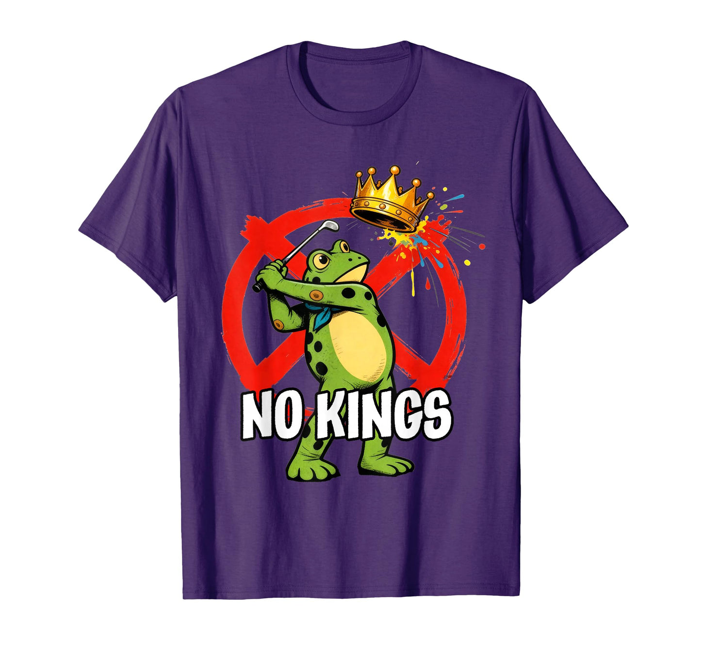 Portland Frog Resist Activist Protest No King in America T-Shirt