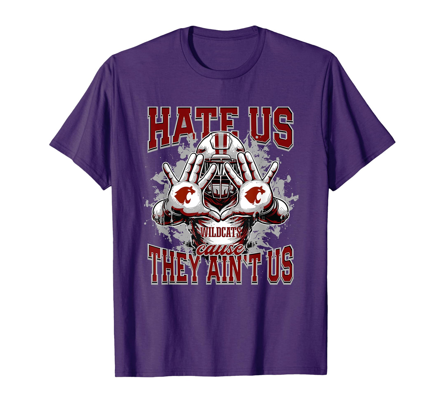 Destrehan Wildcats Logo Hate Us Cause They Ain't HS T-Shirt