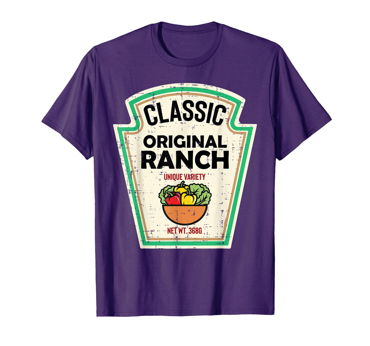 Halloween Original Ranch Food Matching Costume Men Women Kid T-Shirt