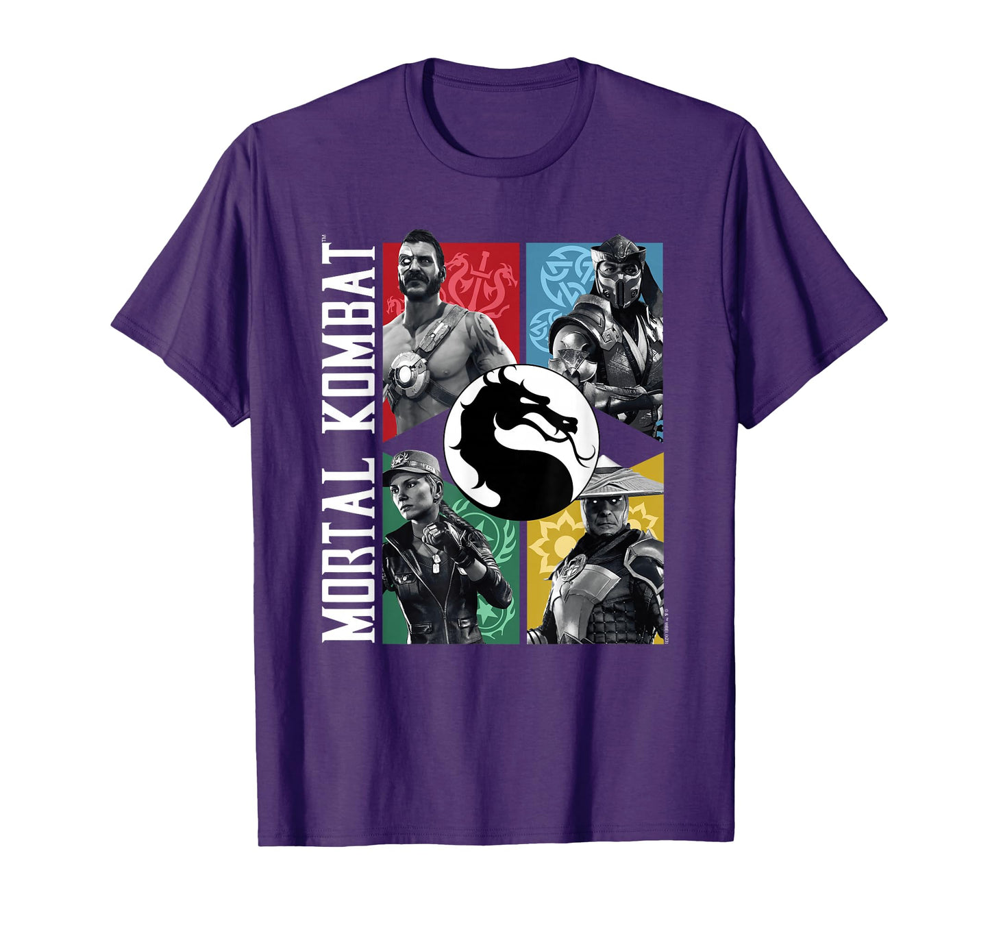 Mortal Kombat - Character Grid T-Shirt