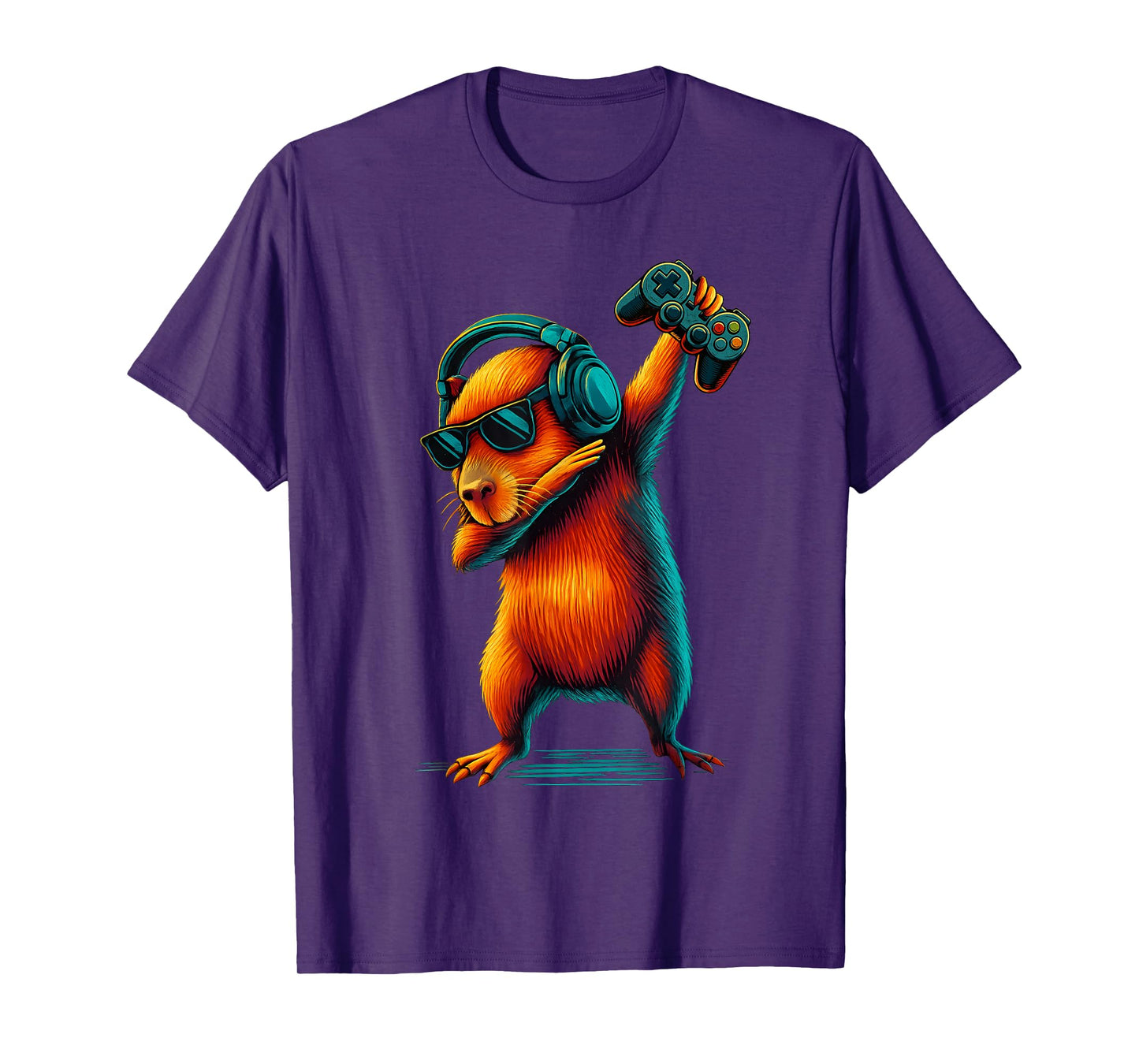 Capybara Funny Video Games Capybara T-Shirt
