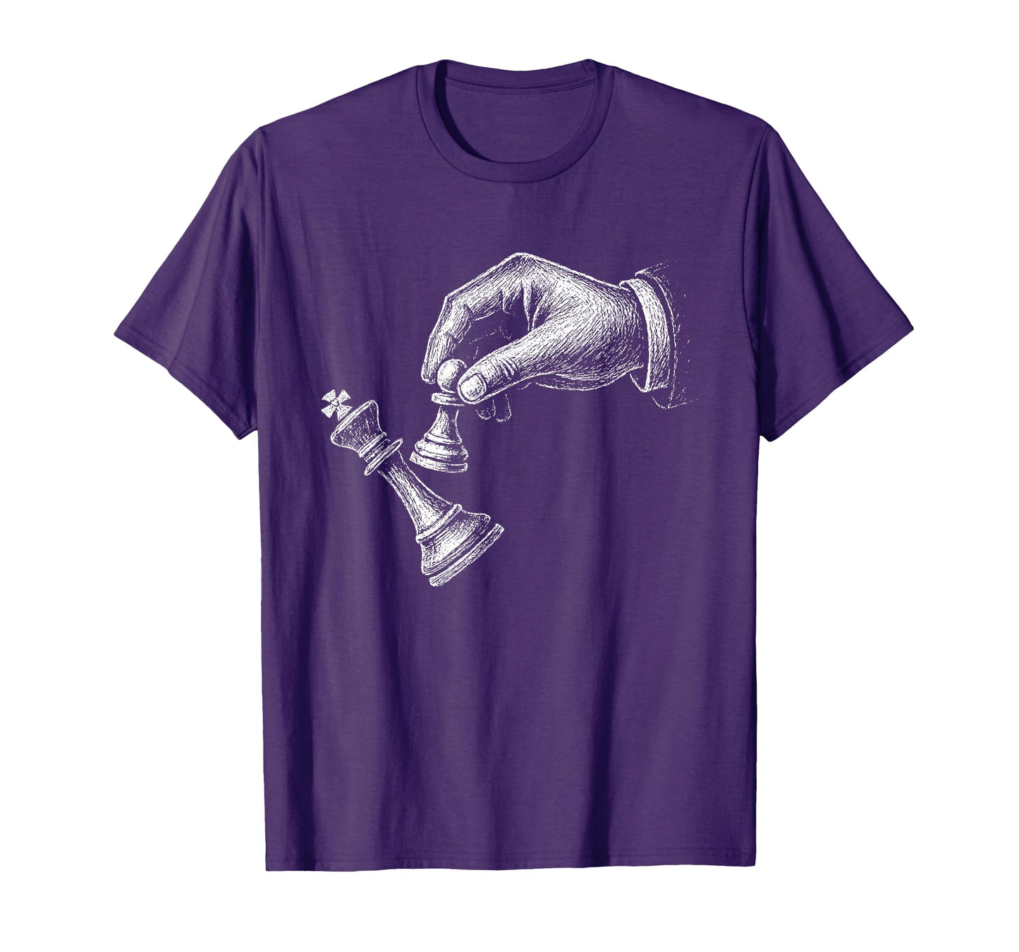 Protest Chess Pawn Knocks Down King, Rejecting Kings No King T-Shirt