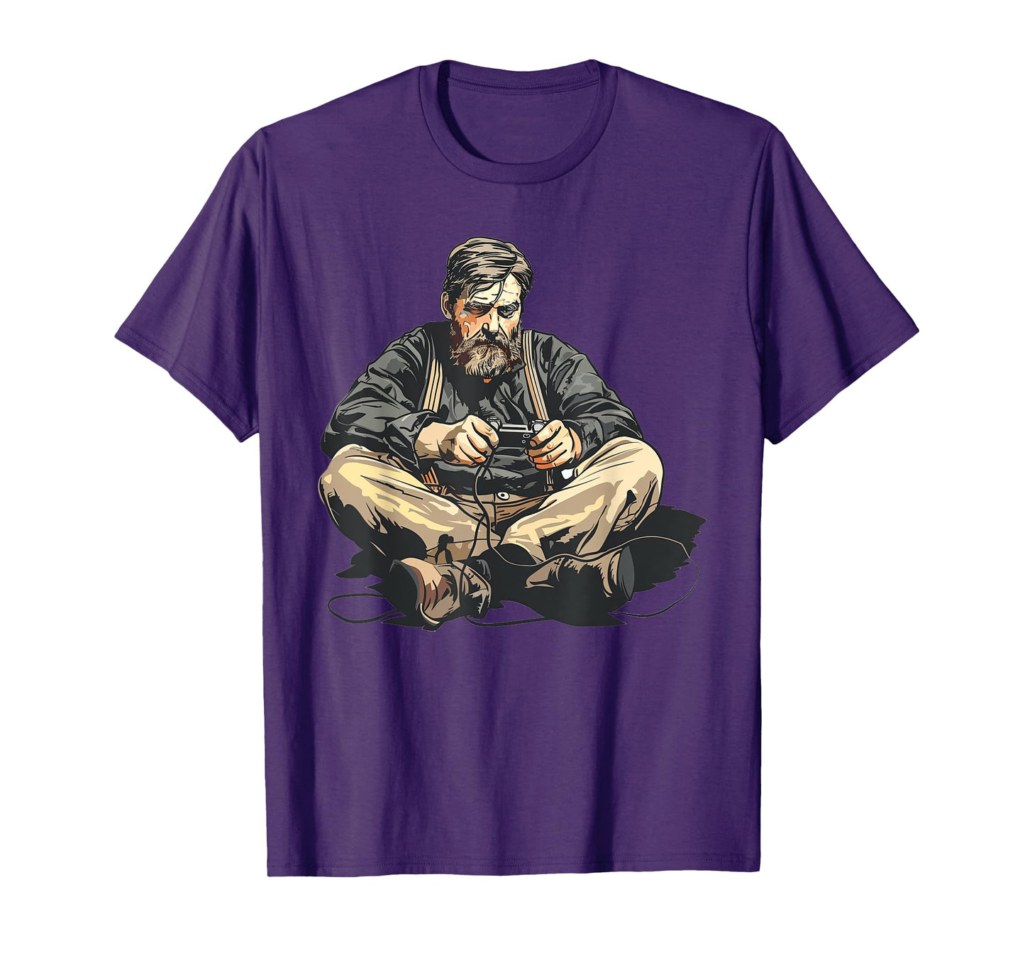 Ernest Shackleton Playing Video Games T-Shirt