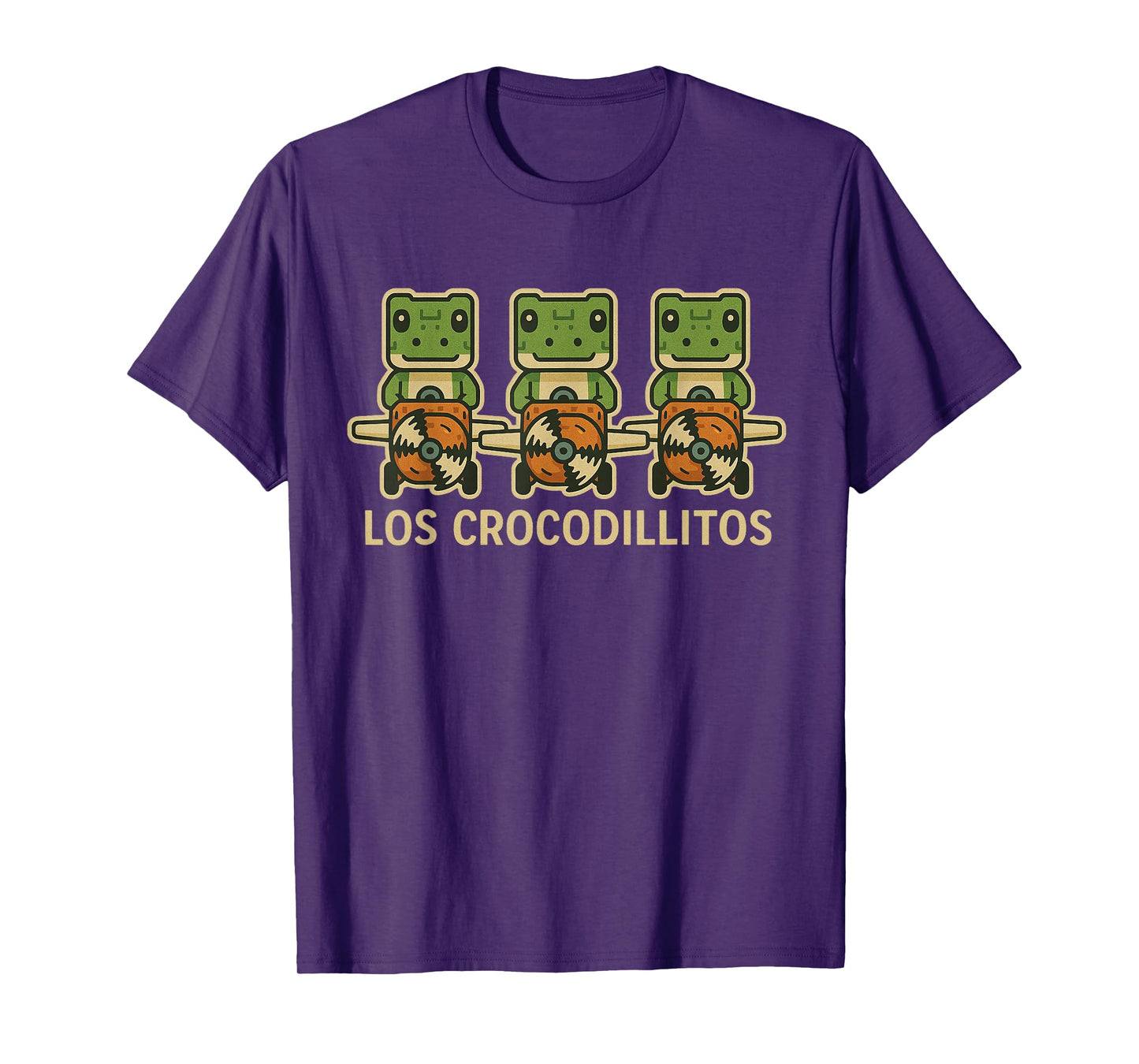 Los Crocodillitos - Bombardilo Crocodilitos Brainrot Kids T-Shirt