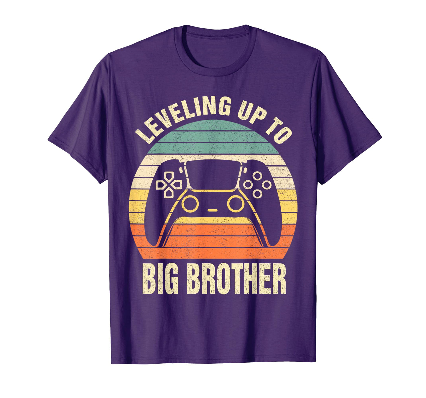 Leveling up to Big Brother 2025 funny gamer boys kids men T-Shirt