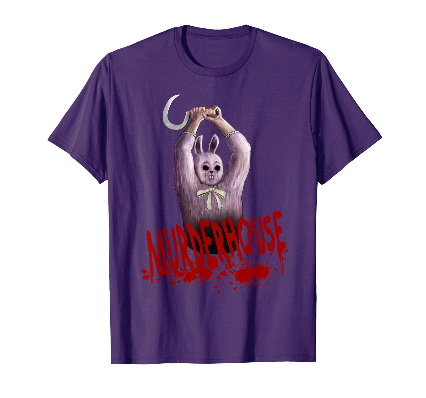 Murder House Easter Bunny Survival Horror Game Maniac T-Shirt