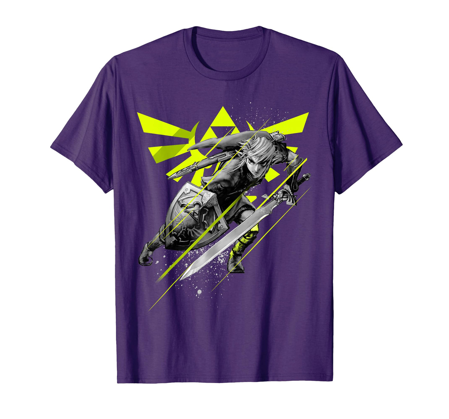 Legend of Zelda Link Neon Green Crest T-Shirt